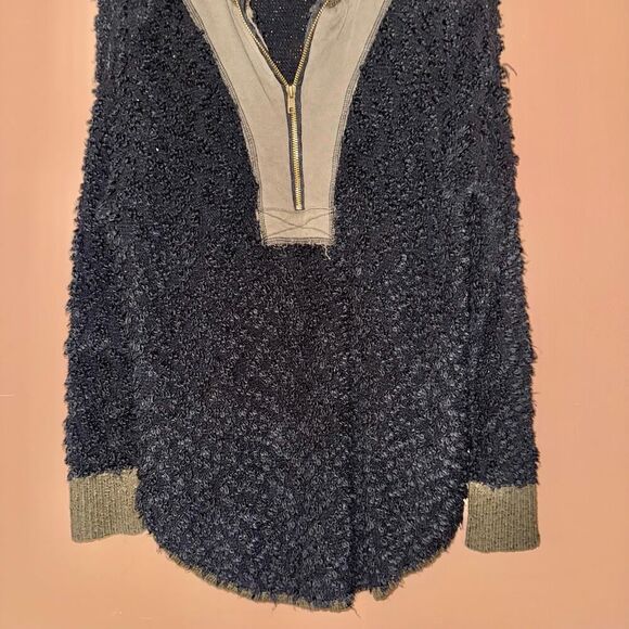 Vintage Havana Black Green Popcorn Knit Sweater - Small - Picture 5 of 8